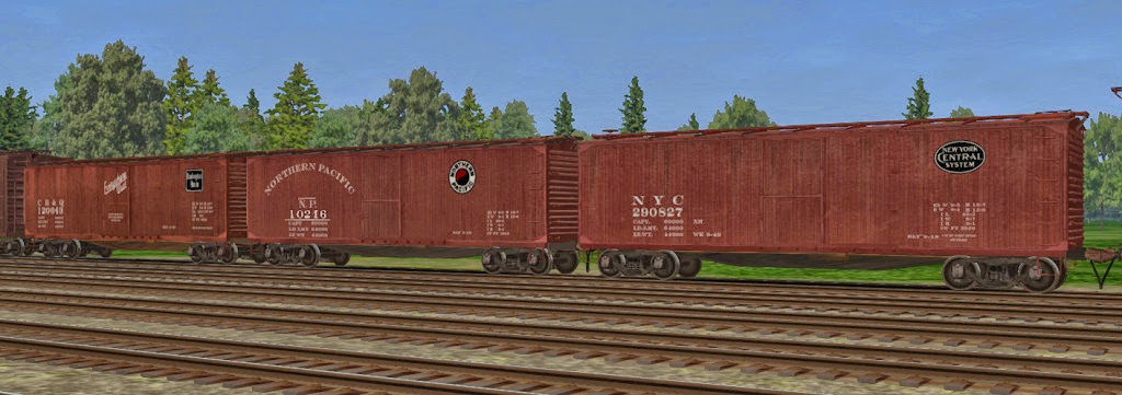 Rolling Rwx Golden Age of Railroading: More RWA Route Project Rolling Stock