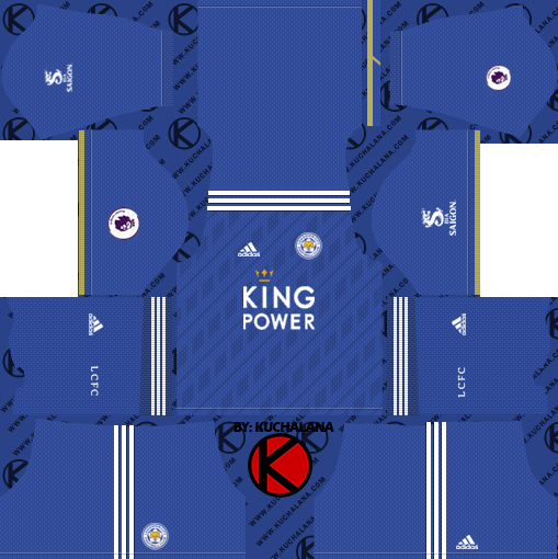 Leicester City 2018/19 Kit - Dream League Soccer Kits - Kuchalana