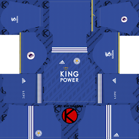 Leicester City 2018/19 Kit - Dream League Soccer Kits