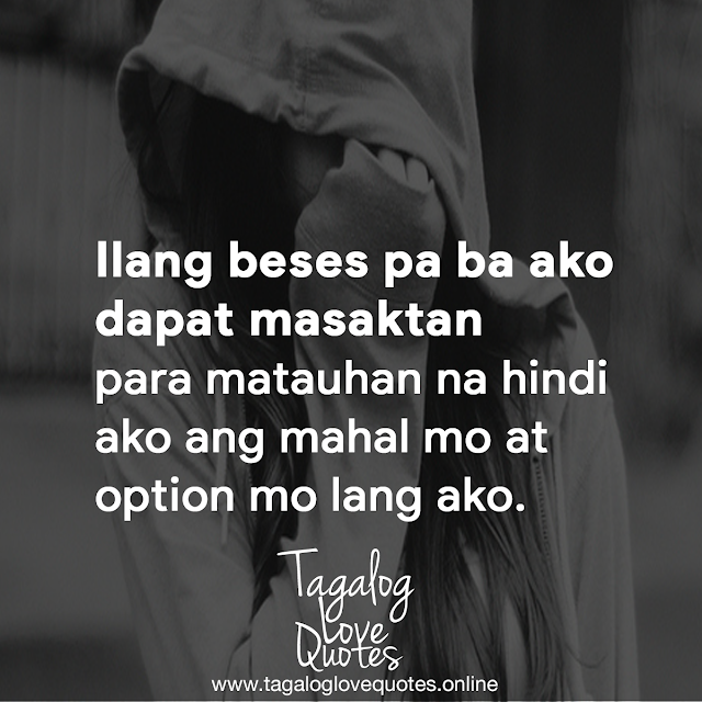 Ilang beses pa ba ako dapat masaktan 