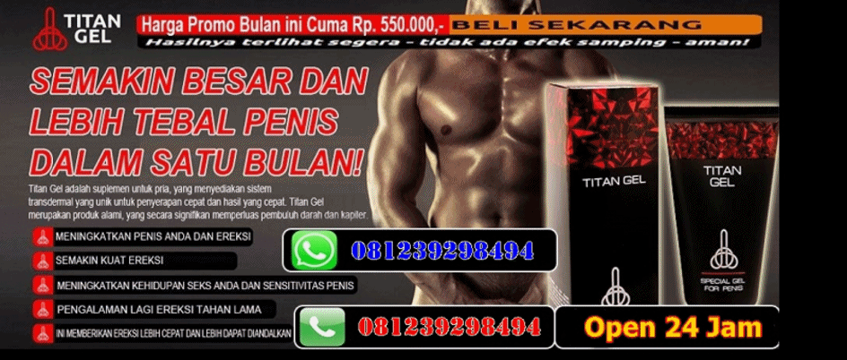 0812-3929-8494 | Titan Gel Asli | Jual Titan Gel Di Surabaya Cod