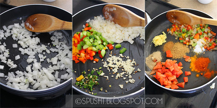 spusht | how to make paneer bhurji / paneer curry
