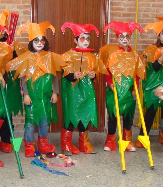 Disfraces Con Bolsas De Basura Disfraz Casero