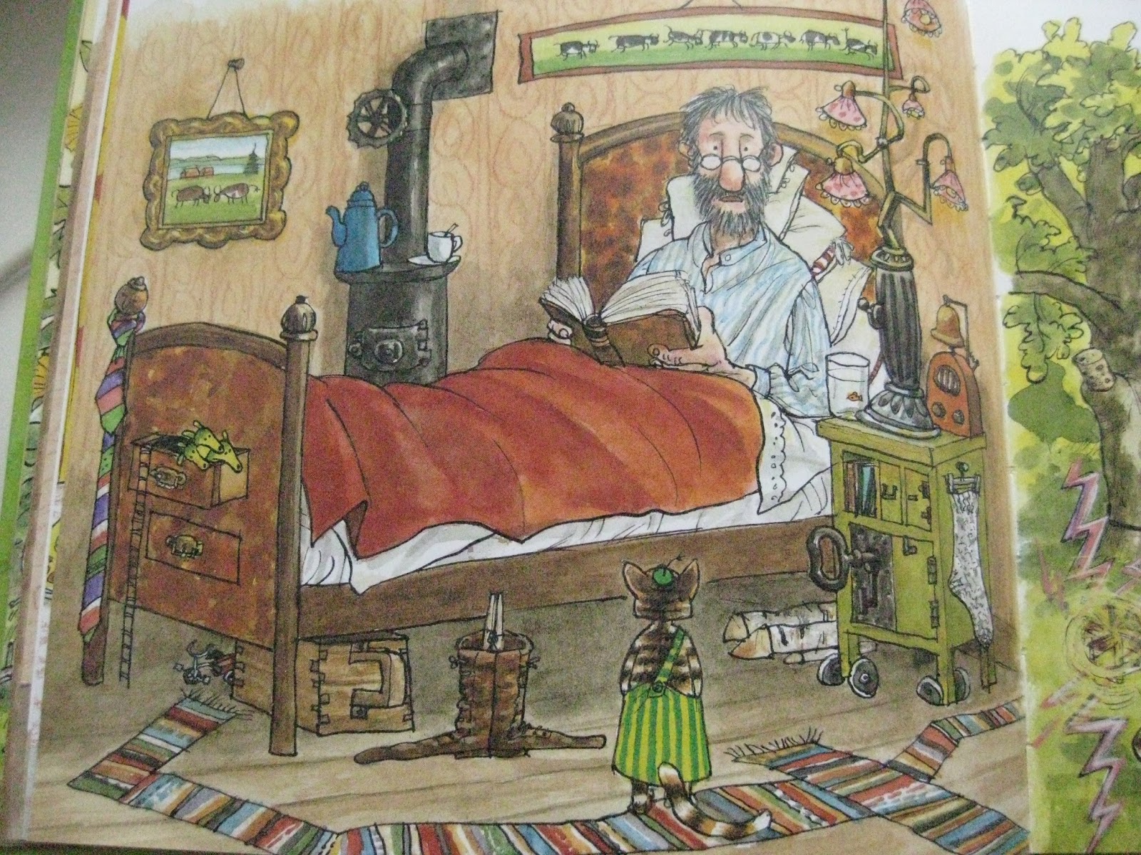 Финдус спит