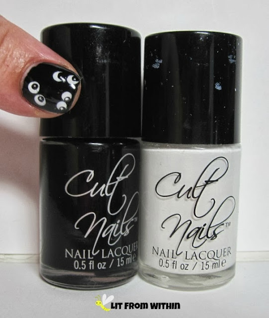 Boo-tle shot! Cult Nails Nevermore, and Cult Nails Tempest.