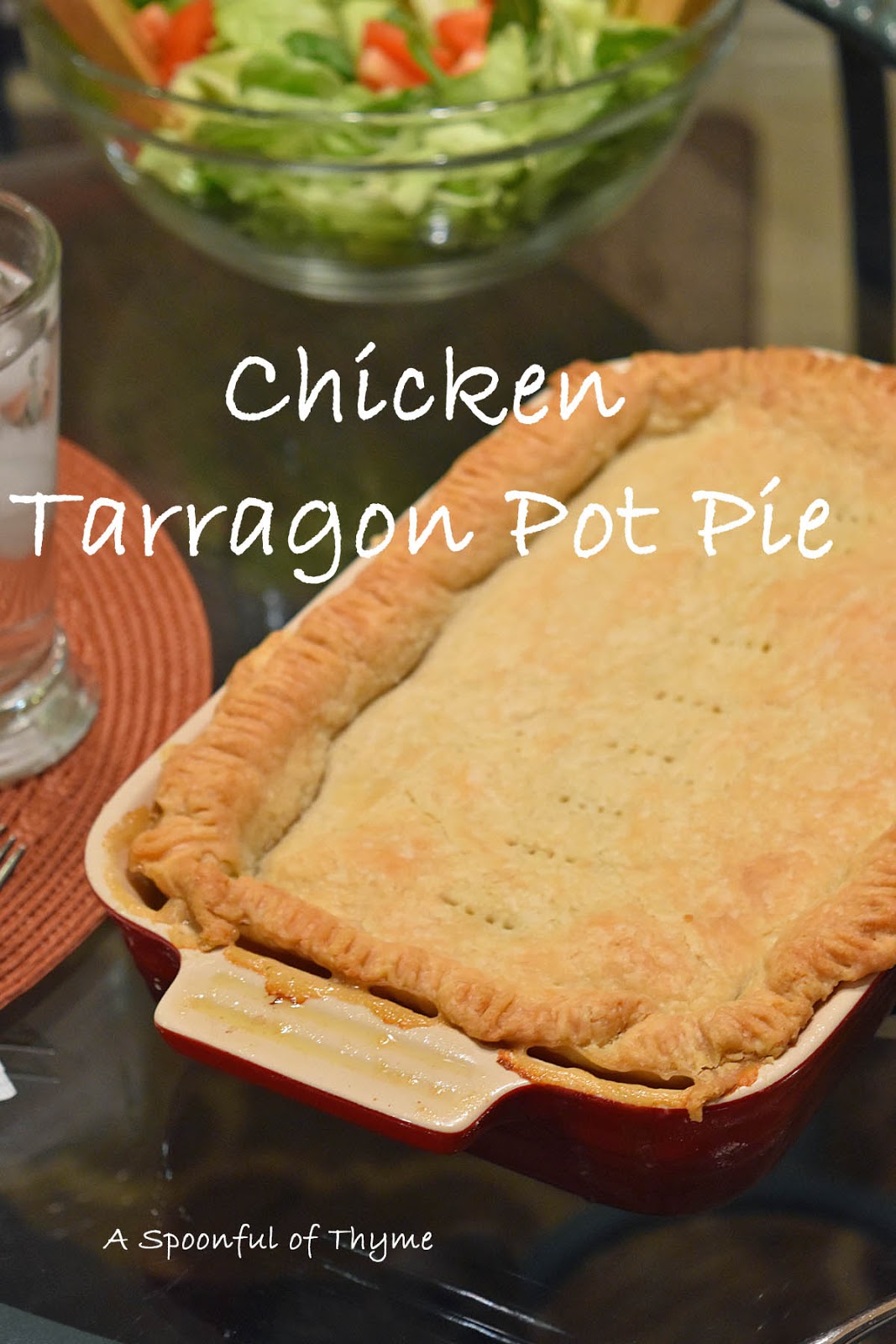 Chicken Tarragon Pot Pie