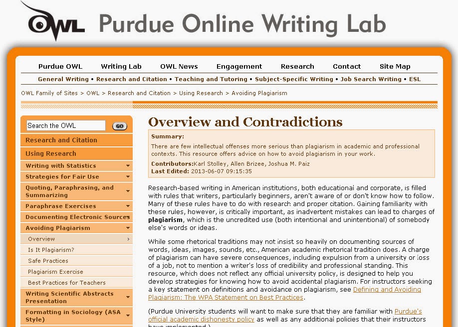 Essisstance Plagiarism