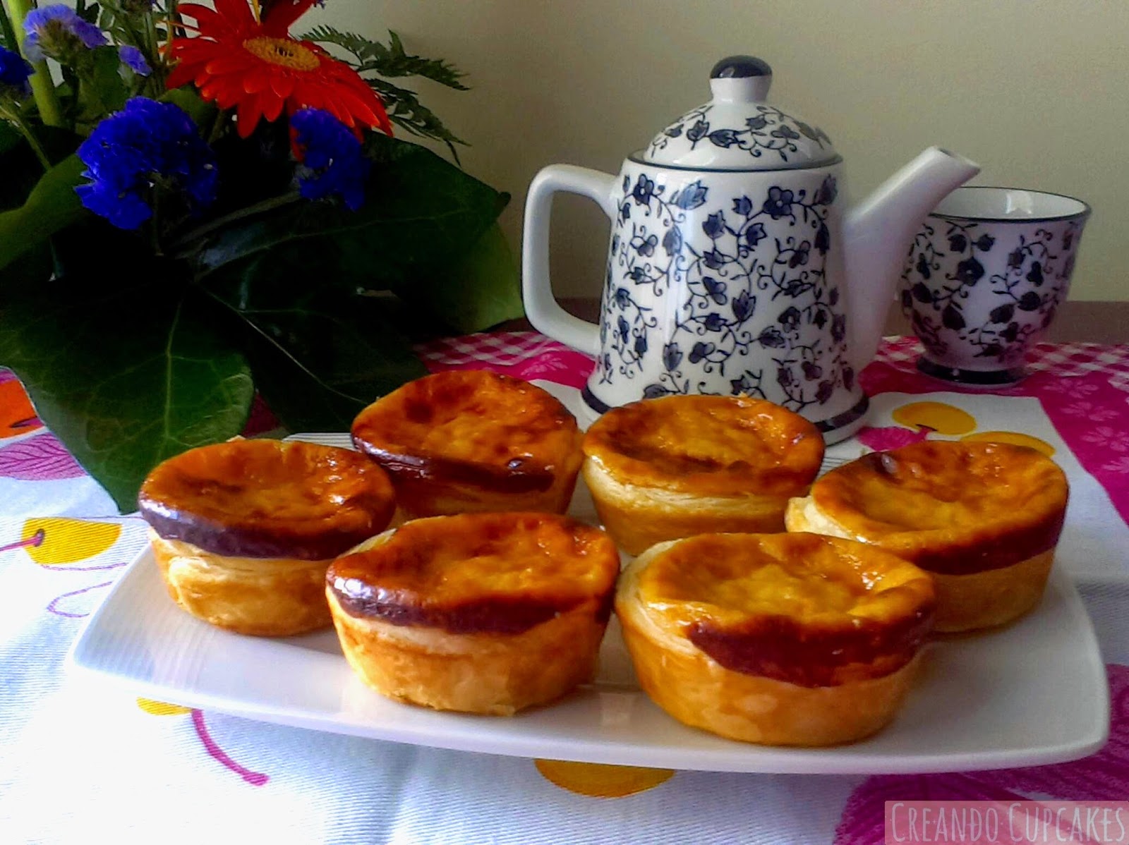 Creando Cupcakes Pasteles de Belém o Pastéis de Belém