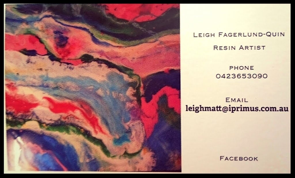 Leigh Fagerlund-Quin Resin Art