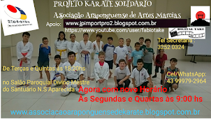 Treine Karate na JKA ASSOCIAÇÃO ARAPONGUENSE PROJ KARATE SOLIDARIO