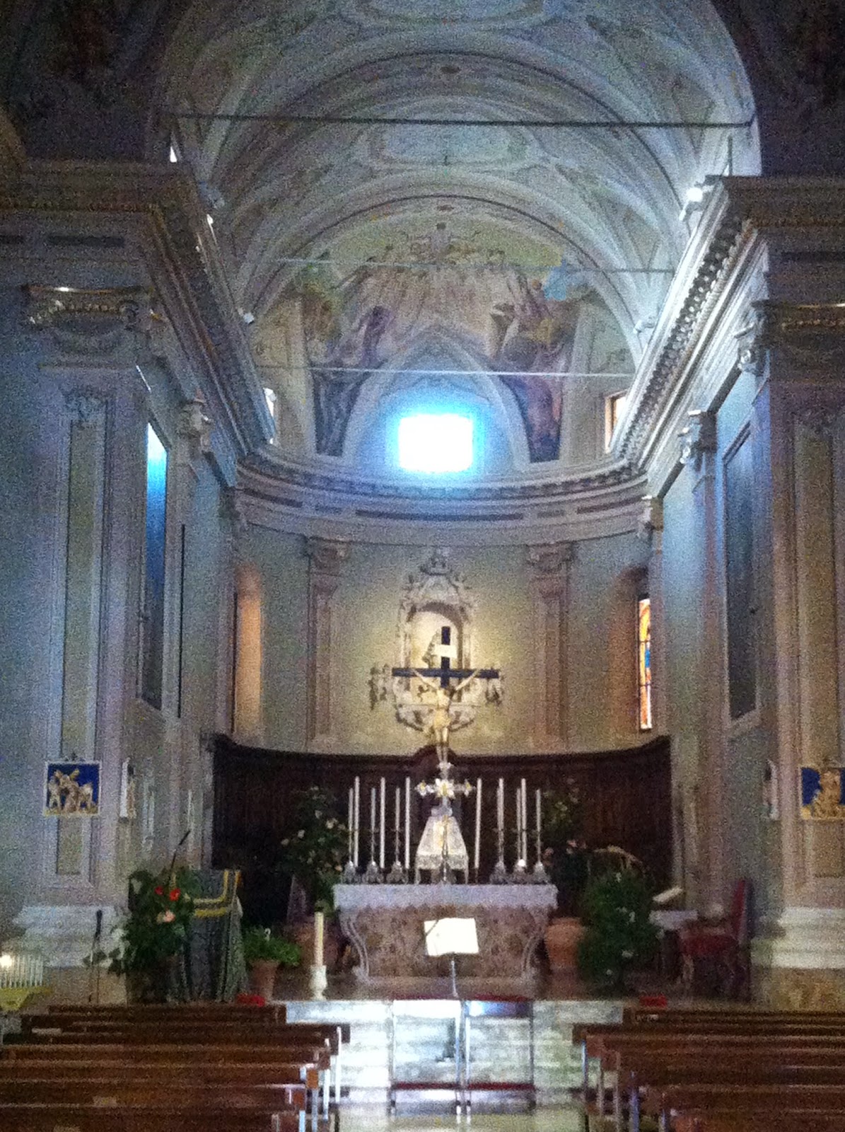 La meditazione di Cristo Chiesa della Natività di Maria Vergine San Terenzo al mare (SP)