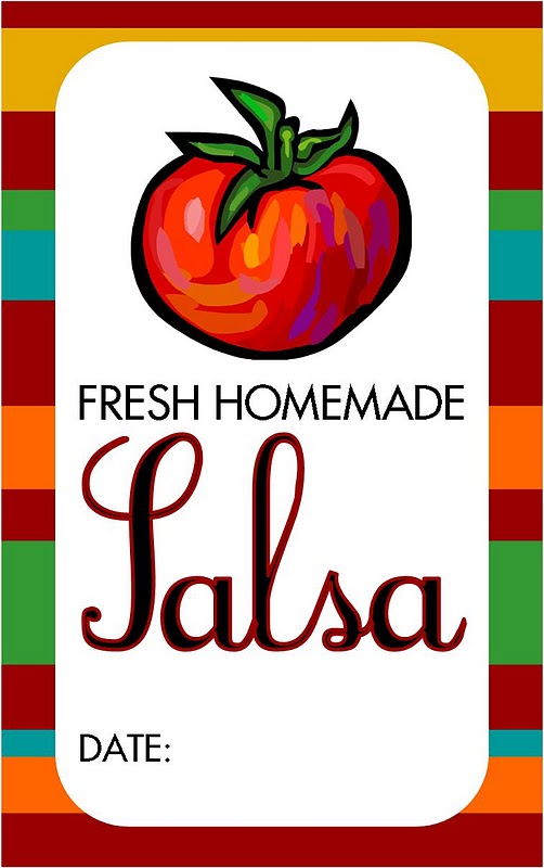 Embellish recipe Free Printable Canning Homemade Salsa Free 