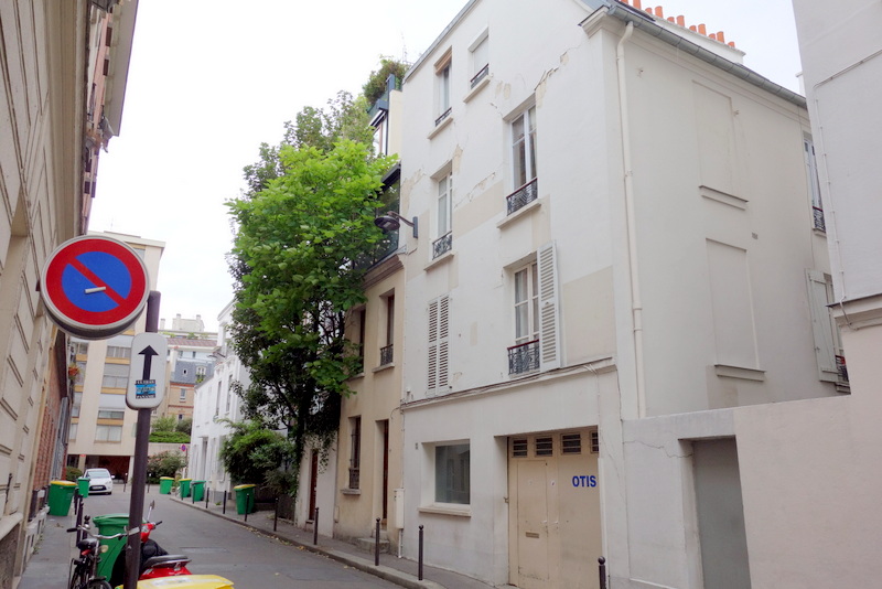 Paris Cité Falguière, charme mélancolique et maigres vestiges d'une ancienne cité d'artistes