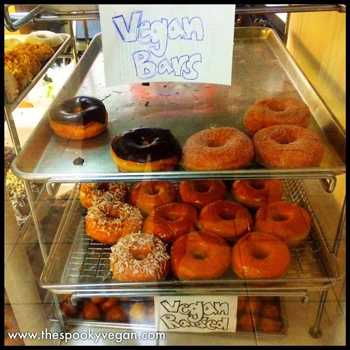 The Spooky Vegan New Raised Vegan Donuts at The Donuttery in