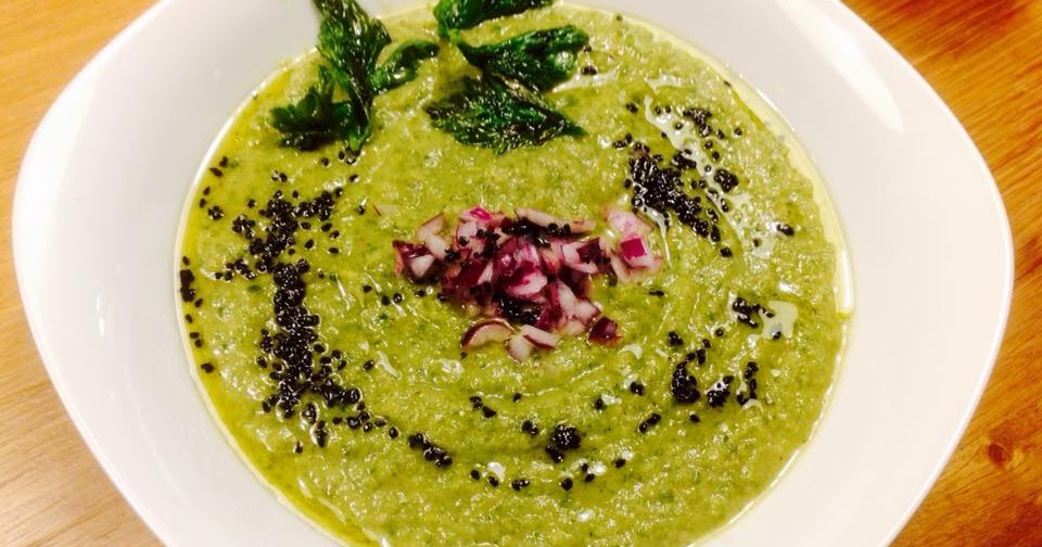 Friends & Foodies Forever Celery Soup with Tempered Nigella Seeds