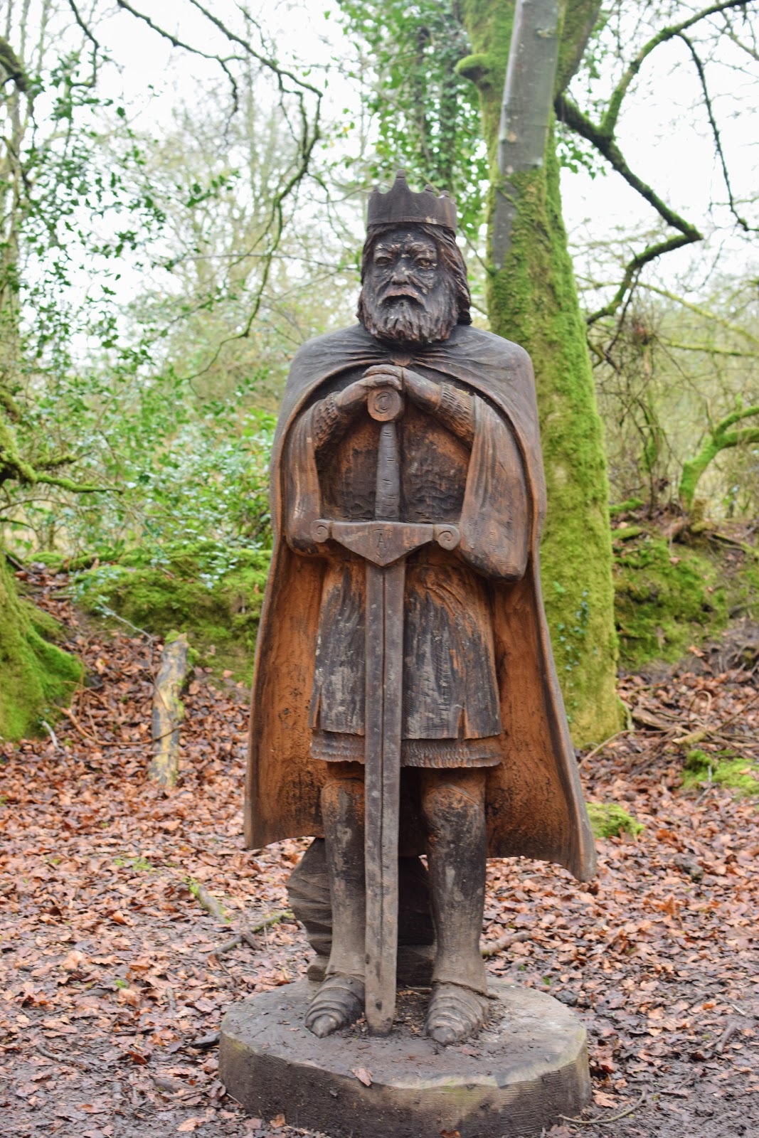 , Scolton Manor:  Myths and Legends Sculpture Trail, Pembrokeshire
