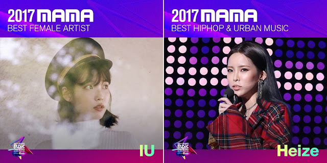 MAMA - Vencedores do Mnet Asian Music Awards 2017