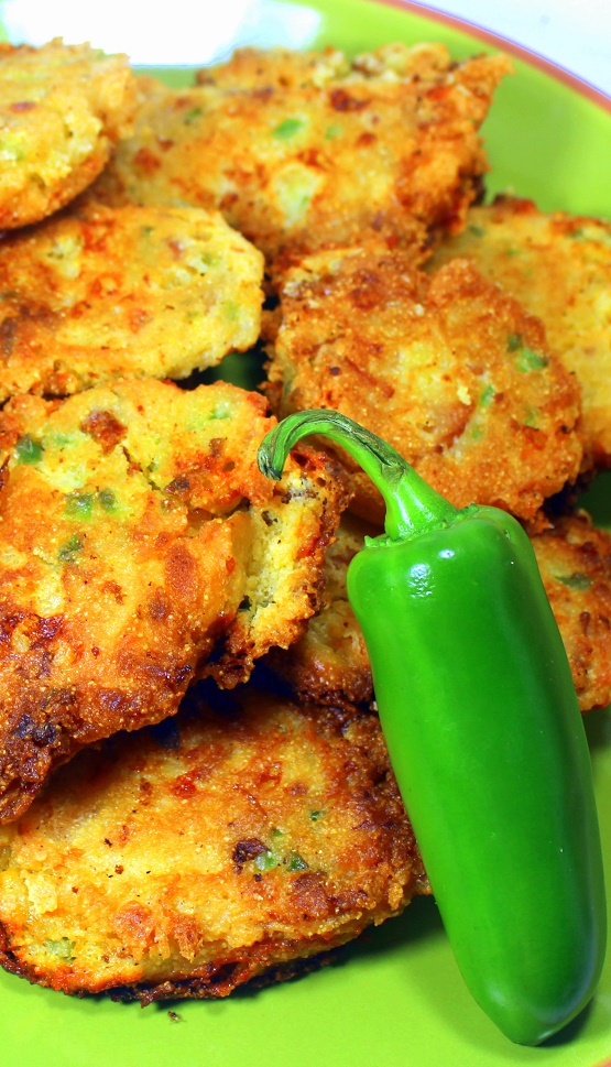 52 Ways to Cook Cajun Jalapeno Cheddar Corn Fritters