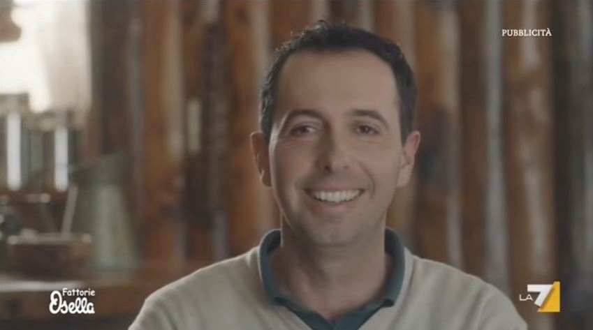 Modello e modella Fattorie Osella pubblicità la bontà esiste davvero con Foto - Testimonial Spot Pubblicitario 2017