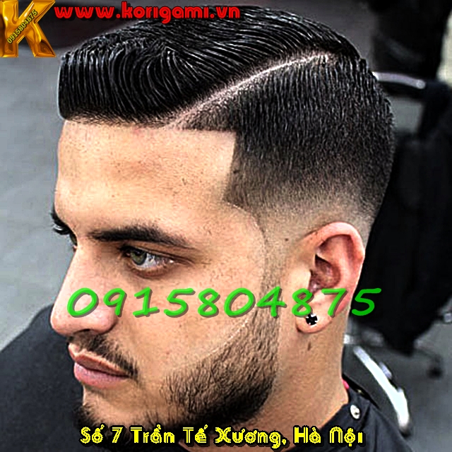 CẠO VIỀN TÓC NAM SẮC NÉT VẺ ĐẸP CHUẨN MEN