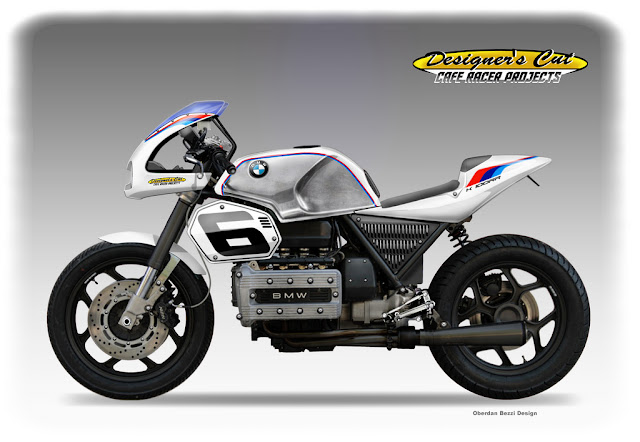 MotoGp Cafè Racer Concepts Bmw K 100 RR Cafè Racer by