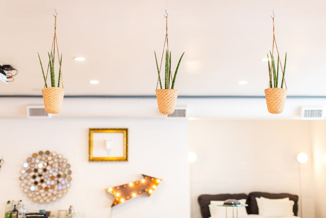 A boho home like no Sunday School I know - planter divider bohohome.com @bohosusan
