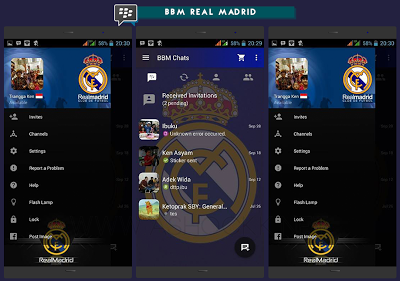BBM MOD Real Madrid versi Terbaru versi 3.0.0.18 dan Versi Lama BBM MOD Real Madrid versi Terbaru versi 3.0.0.18 dan Versi Lama