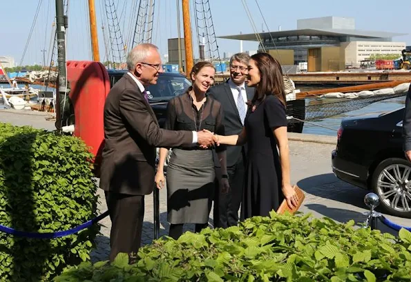 Crown Princess Mary of Denmark attended the official opening of the European Conference IDAHO Forum 