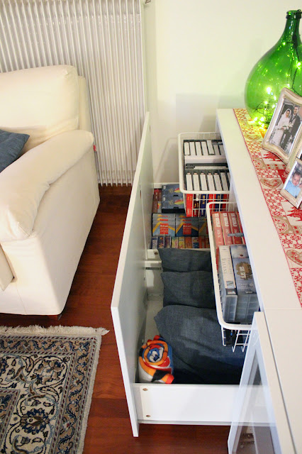 HomeShapedPicture IKEA HACKED TV STAND https://home-shaped.blogspot.com/