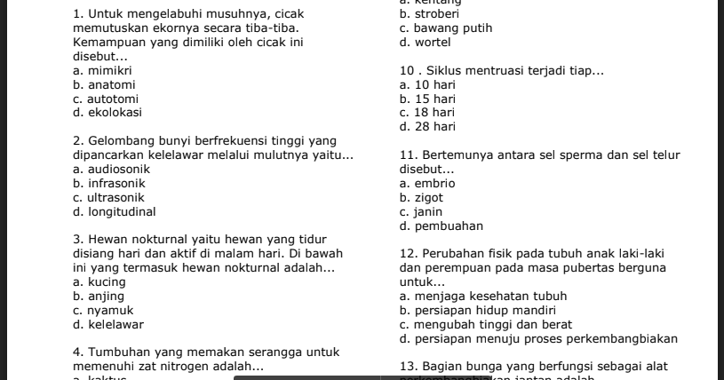 Download Soal Ukg Penjaskes Sd Dan Jawabannya Soal Evaluasi