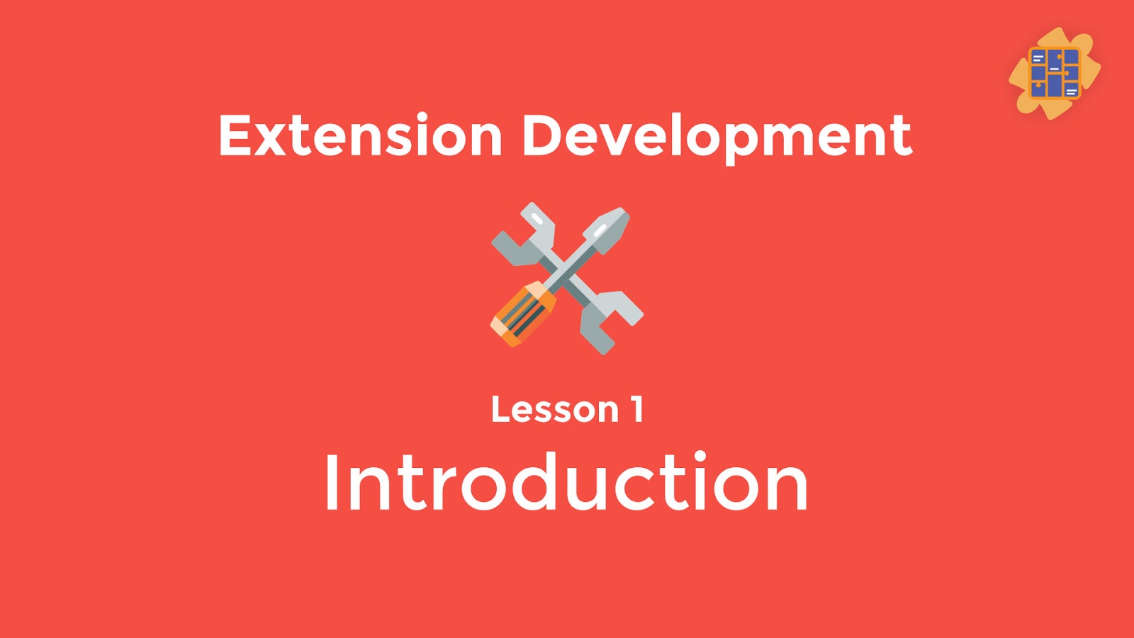 Introduction to Extension Development