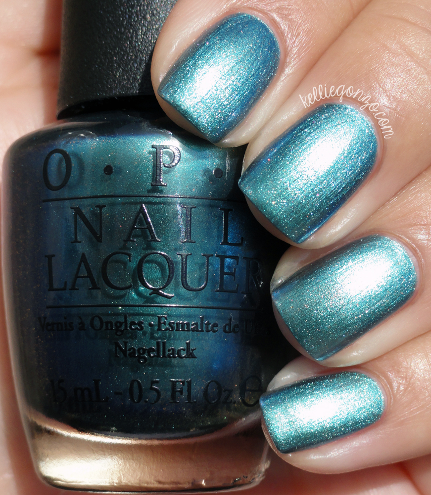 KellieGonzo OPI Spring 2015 Hawaii Collection Swatches and Review