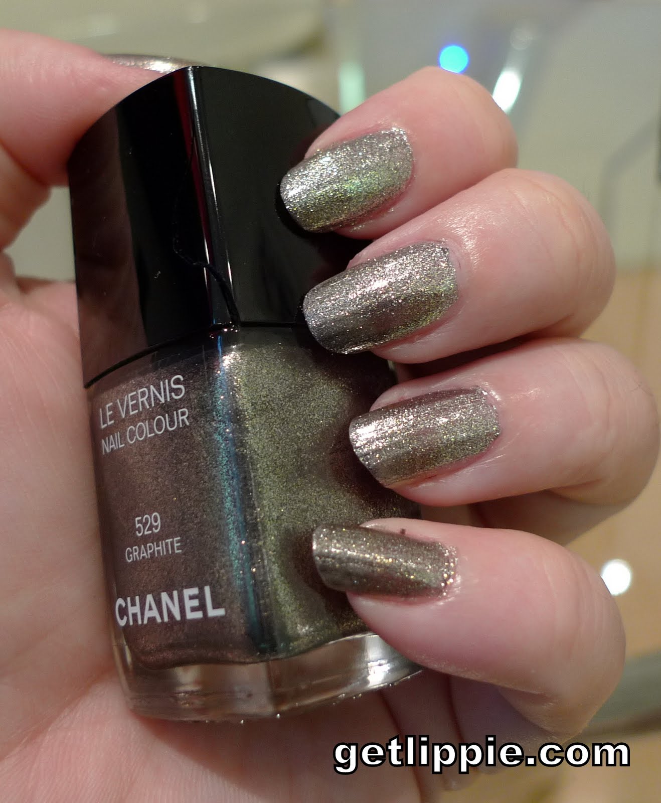 More Chanel Nails Graphite, and Peridot - Get Lippie