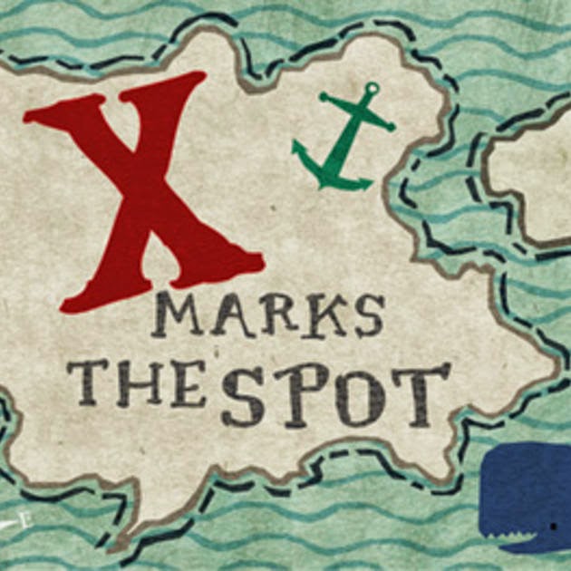 free clipart x marks the spot - photo #21