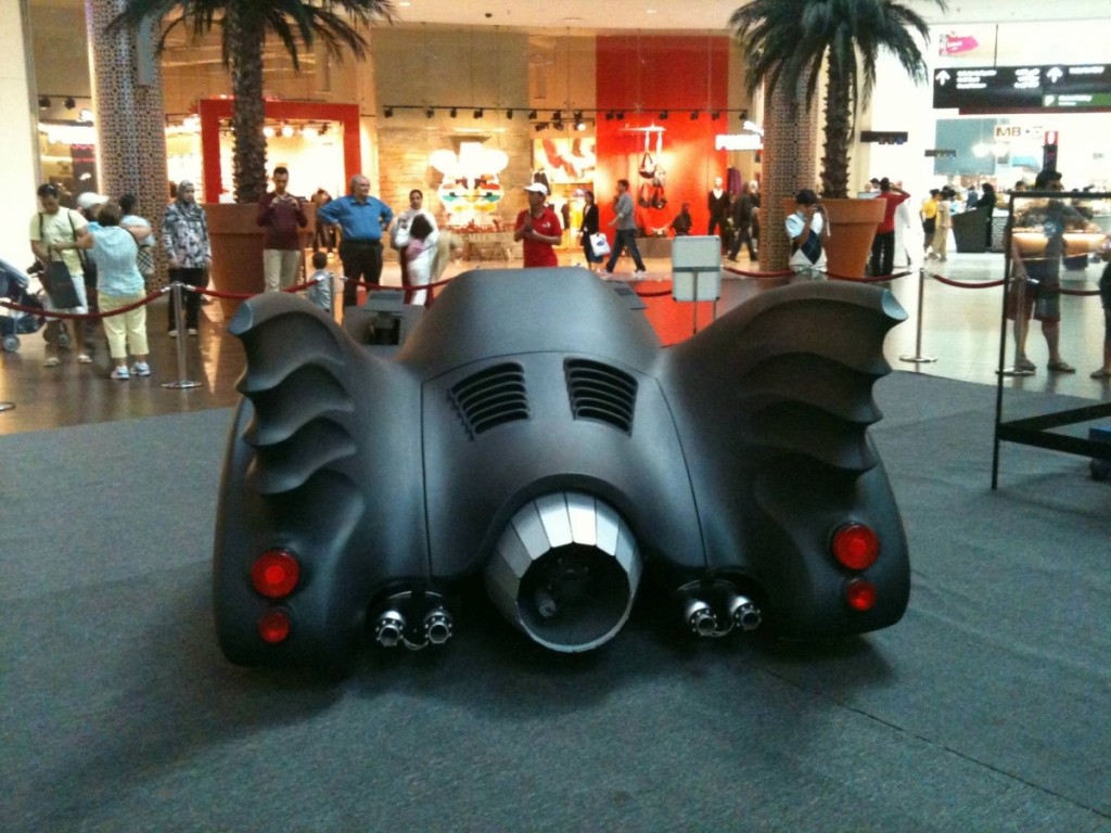 the Facts Buster Batman Car is REAL !!! It is in United Arab Emirates