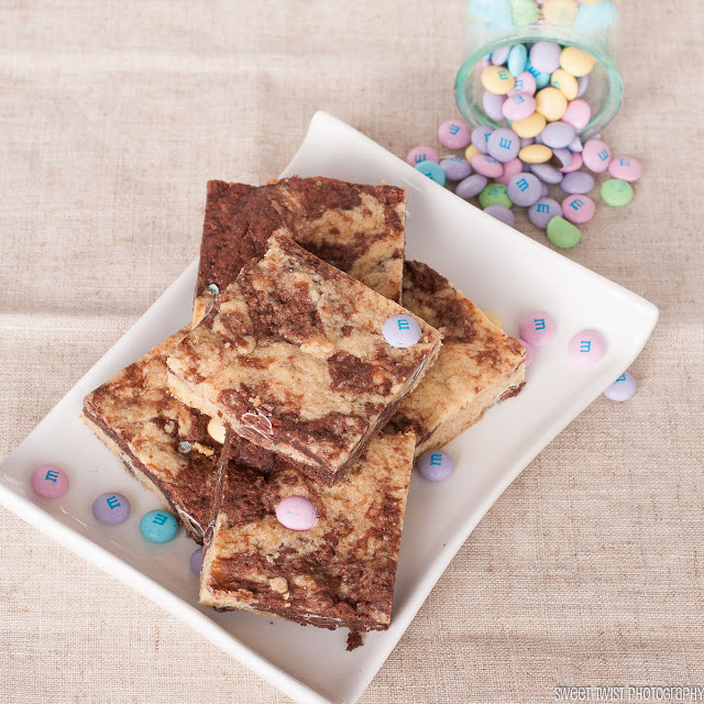 Cookie Pudding Bars + Easter Candy Dessert Roundup the perfect way to enjoy your pastel Easter Candy from the Easter Egg Hunt. You will love these Easter Candy Dessert Recipes on www.Embellishmints.com