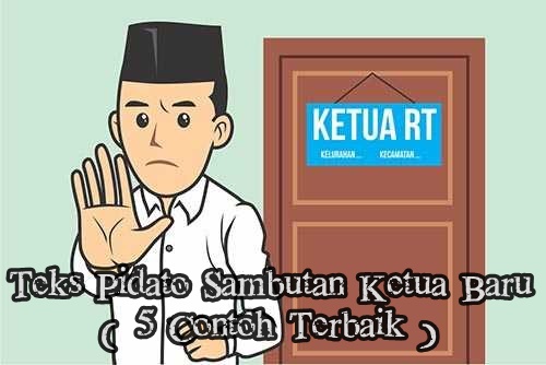 Pidato Ketua Rt