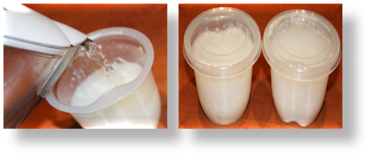 CÓMO ELABORO KÉFIR CASERO DE LECHE {PASO A PASO} CÓMO ELABORO KÉFIR CASERO DE LECHE {PASO A PASO}