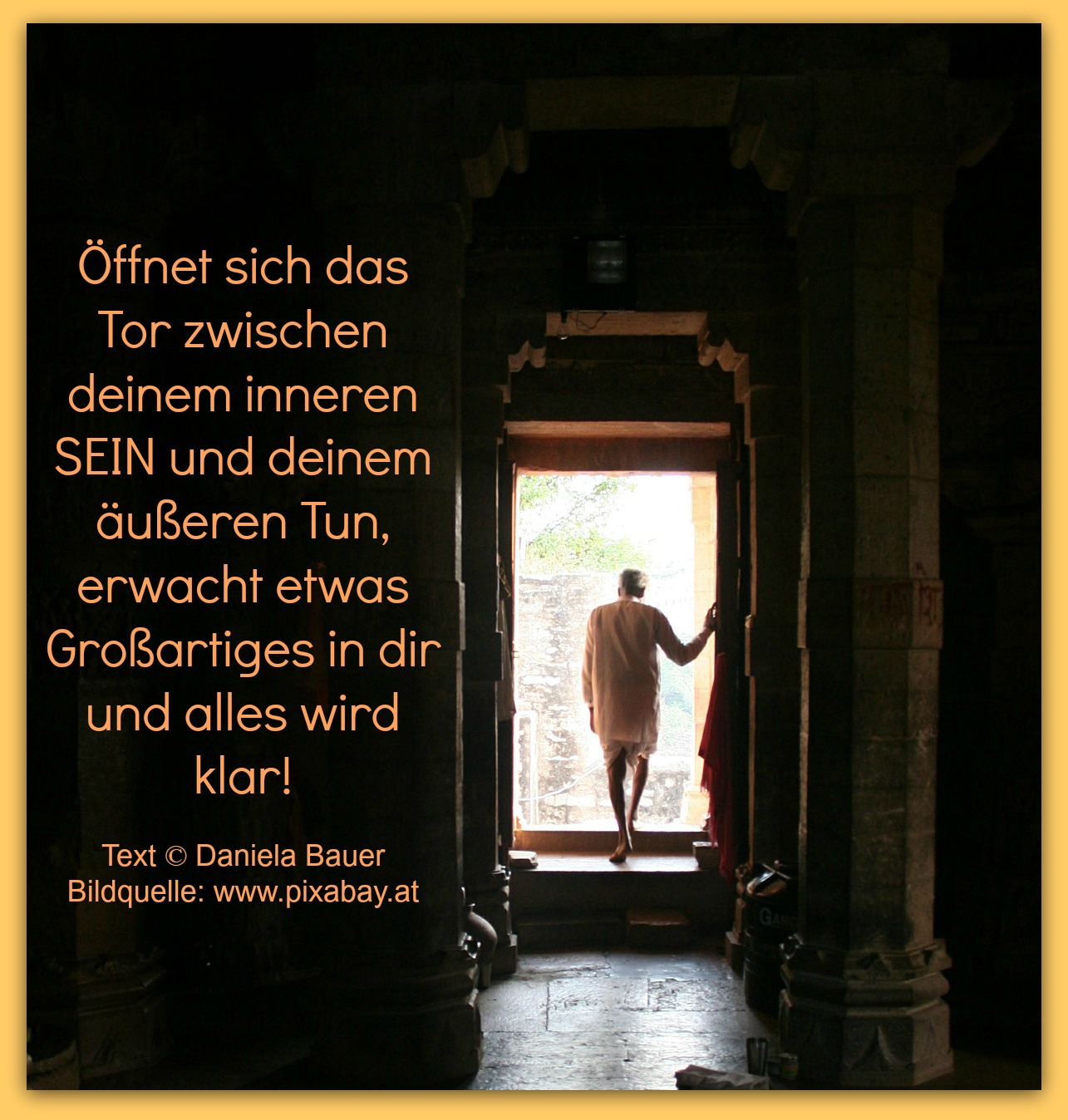 Seelenwerkstatt Sinnspruch der Woche