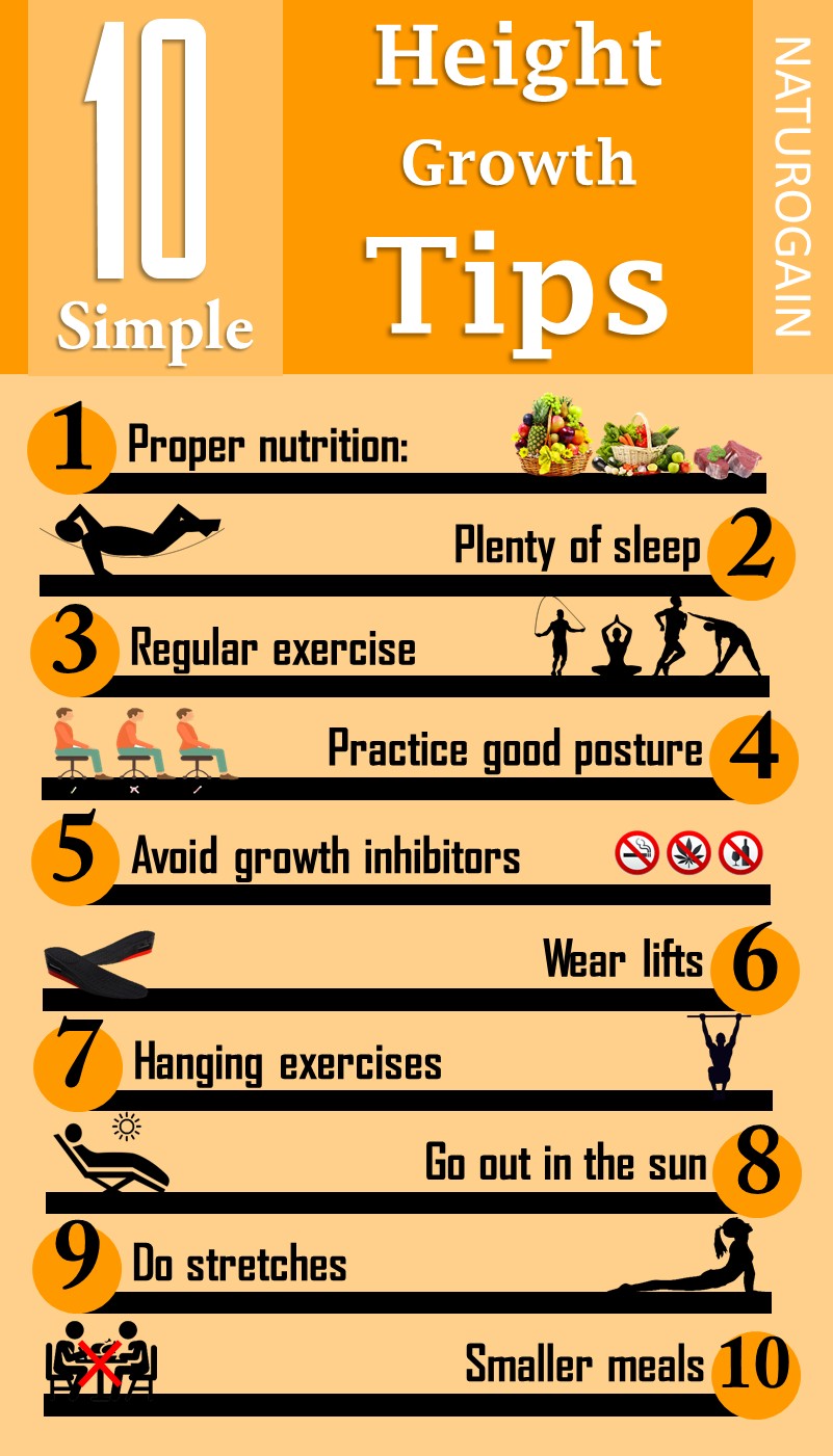 10 Simple Height Growth Tips to Increase Height after 18 Years of Age
