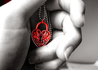 key of my heart + heart locket