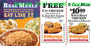 Popeyes Chicken Coupons Popeyes Chicken Coupons