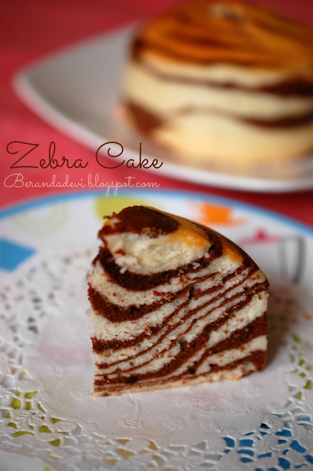 Beranda Devi Zebra cake & cookies