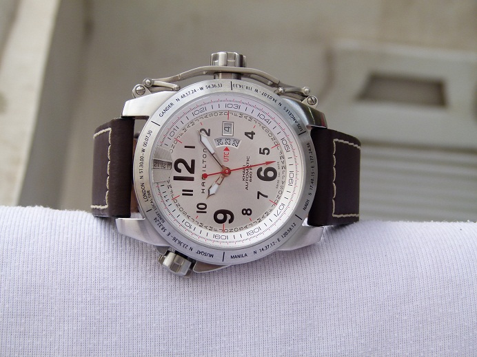 hamilton khaki sunset