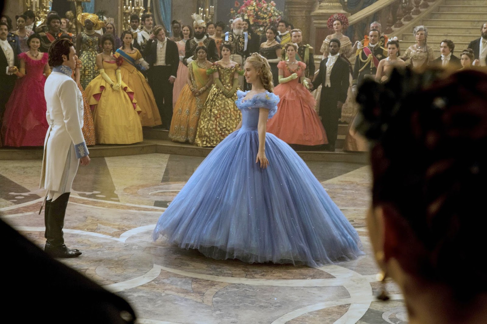 Cinderella 2015 Movie Pesta Dansa Ella & Kid