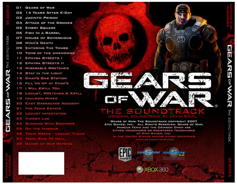 The Moogles Paradise Gears of war Soundtrack (OST)