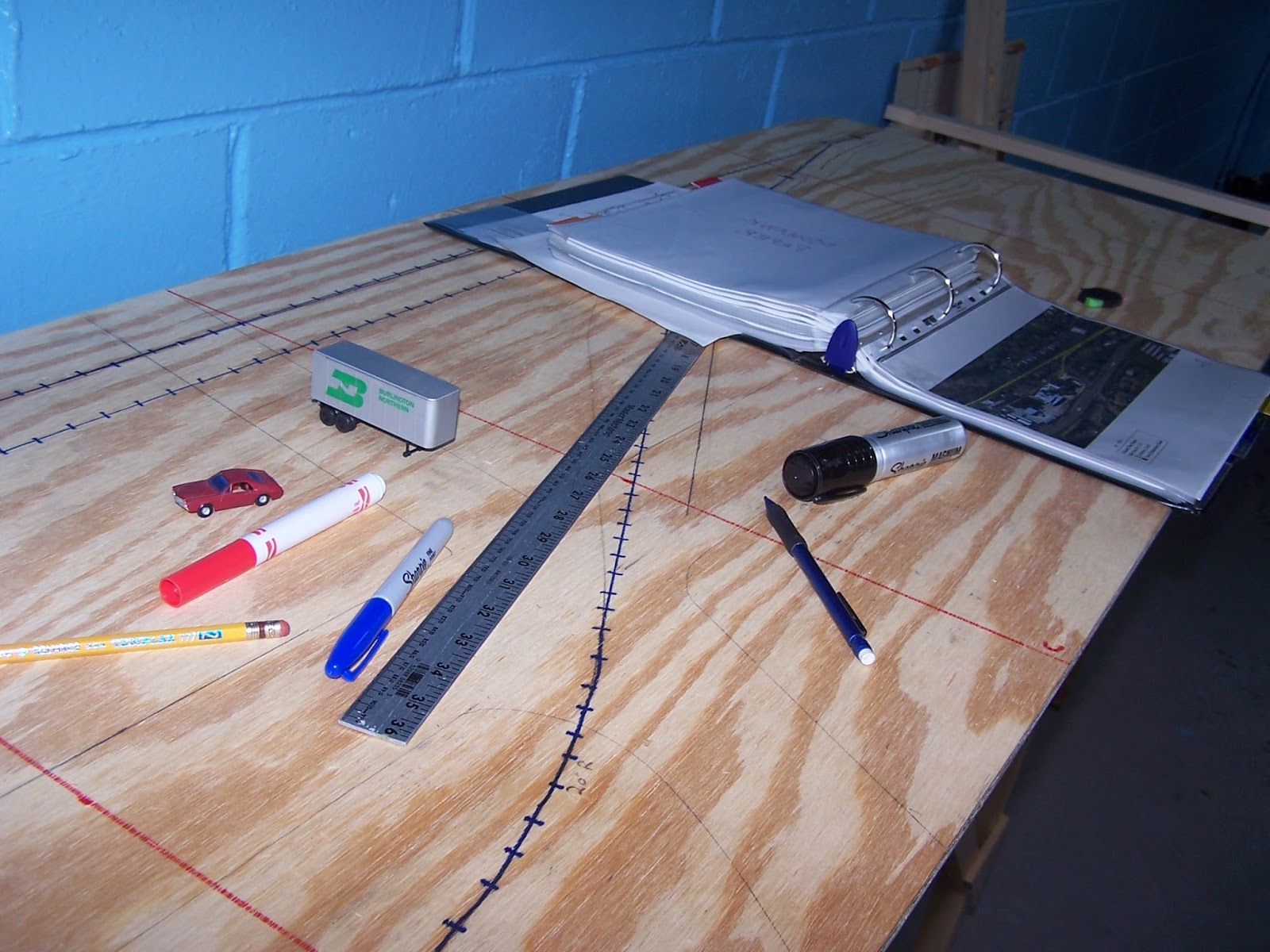 D & H "Colonie Main" layout Open Grid Benchwork, (part 1)