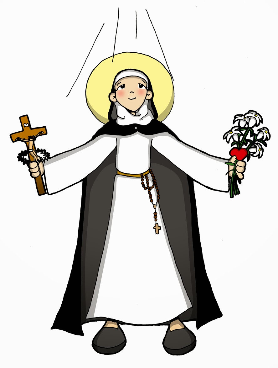 Dibujos para catequesis SANTA CATALINA DE