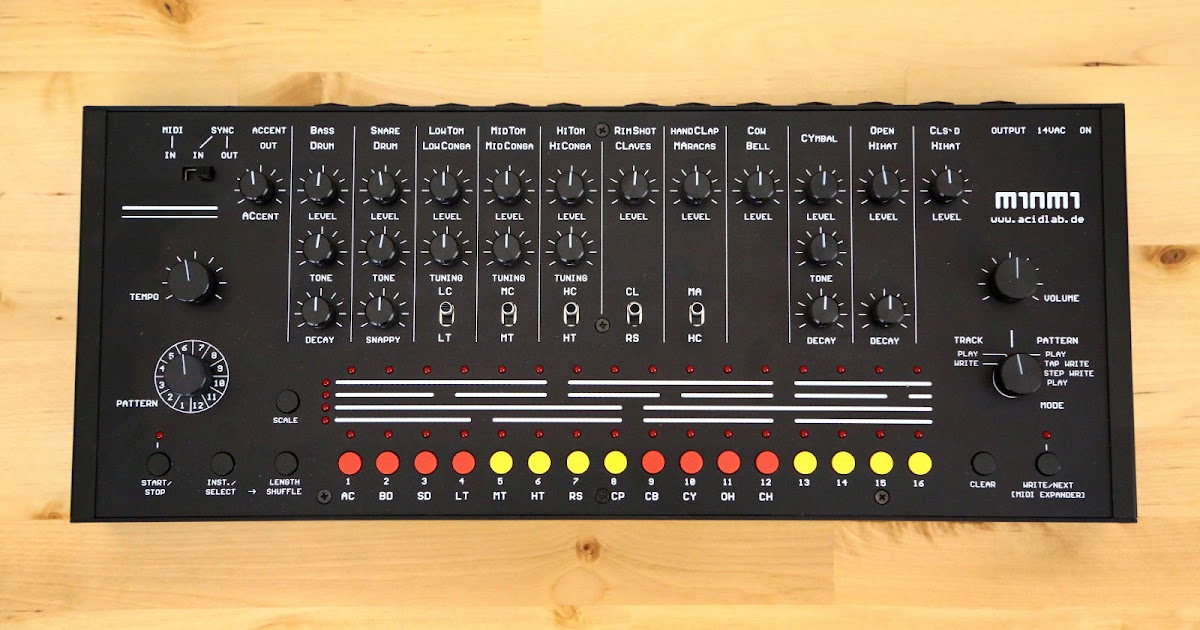 MATRIXSYNTH Acidlab Miami Analog Drum Machine