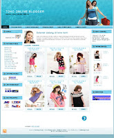 template blogspot baju fashion